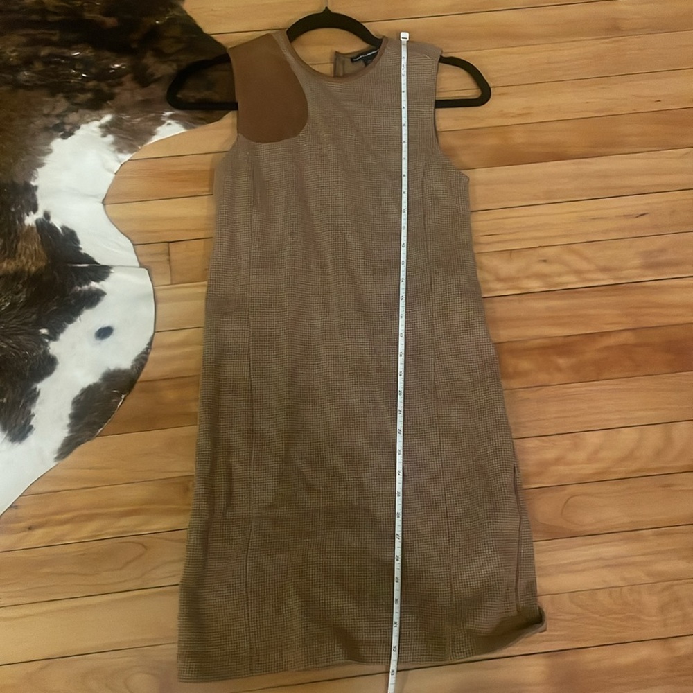 Vintage XS Ralph Lauren Houndstooth Shift Dress - Picture 7 of 9